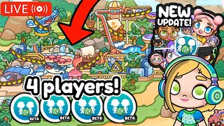 LIVE UPDATE IS HERE WATERPARK IS ON THE MAP 4 PEOPLE can PLAY AVATAR WORLD [upl. by Ansley]