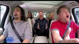 Tony Awards  Broadway Carpool Karaoke  One Day More [upl. by Betteanne]