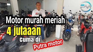 Cek motor recehan 5 jutaan di putra motor  jual beli motor [upl. by Roede]