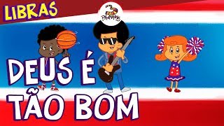 Deus É Tão Bom em Libras  3Palavrinhas  Libras Volume 4 [upl. by Eidualc]