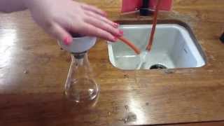 Filtration using a buchner funnel [upl. by Einnek892]