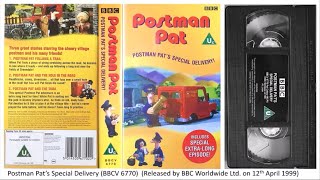 Postman Pats Special Delivery BBCV 6770 1999 UK VHS [upl. by Cloris]