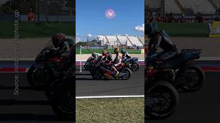 Zarco Mir Aleix Fernandez Practice Start  motogp [upl. by Rebma]