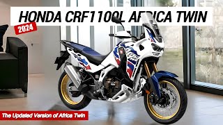 2024 New Honda CRF1100L Africa Twin  The Updated Version of Africa Twin for the European Market [upl. by Leeanne]