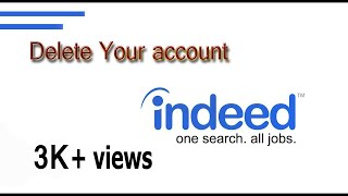 How To Remove Job Post From Indeed Tutorial [upl. by Siradal]