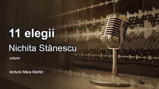 11 elegii Nichita Stanescu volum lectura [upl. by Gnah]