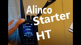 Alinco DJMD5 Initial Setup Explained [upl. by Tellford168]