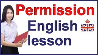 How to ask for PERMISSION  English speaking and conversation [upl. by Tuorah449]