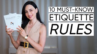 10 Etiquette Rules For Every Day Everyone Should Know  Jamila Musayeva [upl. by Kelam887]