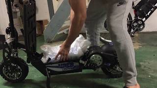 UberScoot 1600w 48v Electric Scooter Lithium Upgrade 48v 25Ah [upl. by Tamarah]