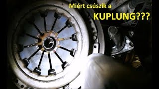 Suzuki Swift váltó levétel kuplung hiba megállapítás Transmission removal clutch fail [upl. by Dnomaj]