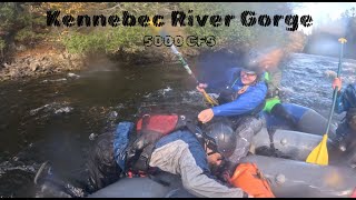 Kennebec River Gorge  5000 CFS  10122024 [upl. by Geilich531]