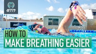 How To Make Swim Breathing Easier  Freestyle Swimming Technique Tips [upl. by Erund550]