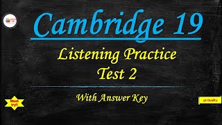 Cambridge 19 Listening Practice Test 2 with Answer Key  Hinchingbrooke Country Park  IELTS Exam [upl. by Audrit]