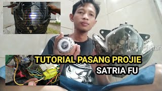 TUTORIAL MEMASANG PROJIE SATRIA FU by Wong Blitar [upl. by Nomolas967]