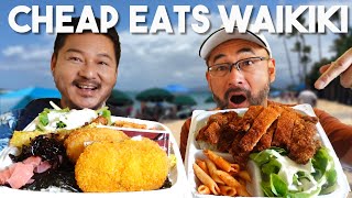 The Best Cheap Eats In Waikiki On A Budget [upl. by Luthanen778]