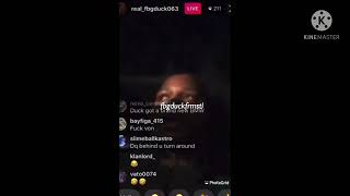 King Von Joins Fbg Duck Live To Piss Him Off 🤣 quotGet Back Gangquot [upl. by Marcelle]