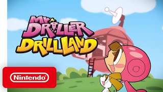 Mr Driller DrillLand  Launch Trailer  Nintendo Switch [upl. by Llehsar]