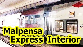 Malpensa Express  Interior [upl. by Eednim]