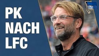 PK NACH LFC KLOPP DARDAI  PRESEASON  Hertha BSC  Berlin  2018 hahohe [upl. by Lekar]