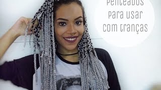 PENTEADOS PARA BOX BRAIDS CHANEL [upl. by Shuman]