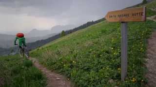 Turn Left  VAUDE Choose your Line  An Interactive Mountain Bike Ride [upl. by Novick]