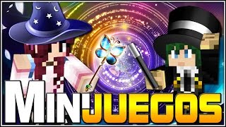 El poder de la magia  Minecraft Minijuegos [upl. by Assirrec975]