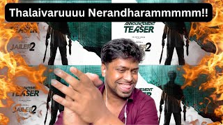 JAILER 2  Announcement Teaser Reaction  Superstar Rajinikanth  MOU  Mr Earphones [upl. by Ecneret]