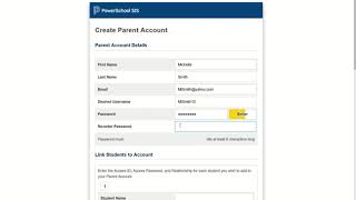 Creating a Parent Portal Account [upl. by Neffirg239]