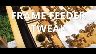 How To Refill a Frame Feeder on a Langstroth Honey Bee Hive [upl. by Keenan580]