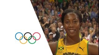 Womens 100m Final  London 2012 Olympics [upl. by Reywas]