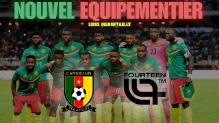 La FECAFOOT présente le nouvel équipementier des Lions la toile réagit [upl. by Adnuhsat858]