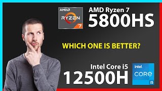 AMD Ryzen 7 5800HS vs INTEL Core i5 12500H Technical Comparison [upl. by Einalam]