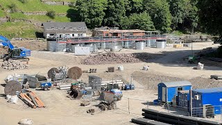 140522 Altenahr Baustelle quotAm Tunnelquot Kläranlage Update Ahr Flutkatastrophe [upl. by Nahgeem987]