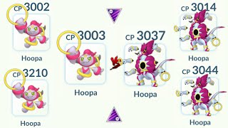 HOOPA CONFINED vs HOOPA UNBOUND Team Pokemon GO [upl. by Timotheus281]