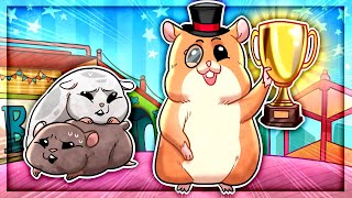 I Trained The CUTEST HAMSTERS EVER in Hamster Playground [upl. by Esnofla]