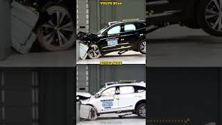 VOLVO XC60 VS ACURA MDX CRASH TEST automobile carreview autoinnovation volvoxc60 acuramdx [upl. by Tuorah529]