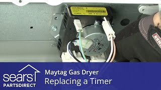 How to Replace a Maytag Gas Dryer Timer [upl. by Krusche]