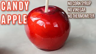 Candy Apple Recipe Without Corn Syrup  How To Make Candy Apples  Simple and Delish by Canan [upl. by Myrtle]