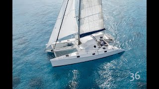 2001  Outremer 45  For Sale with 36° Brokers [upl. by Udenihc]