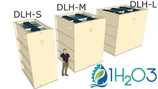 Décanteurs lamellaires HAUT pour bâtiment DLHS DLHM DLHL 1h2o3 [upl. by Aniteb]