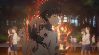 Misaka dances with Touma Toaru kagaku no Railgun T [upl. by Diella]