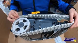 How to replace the drive wheels and gears of the Dolphin Maytronics E30 S200 pool robot [upl. by Anirahc]