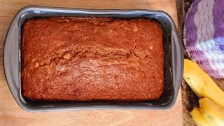 Perfectly Moist and Soft BANANA BREAD Recipe [upl. by Lissak]