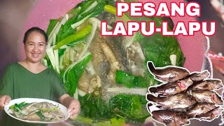 PESANG LAPULAPU RECIPE Vlog634 [upl. by Ennailuj]