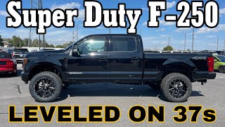 2022 Ford F250 Lariat Leveled on 37s THIS IS OUR FAVORITE WAY TO CUSTOMIZE A SUPER DUTY [upl. by Naol]