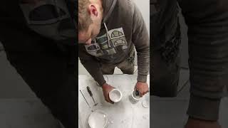 Erbauer paint sprayer Screwfix Part 1 paint prep [upl. by Nadine]