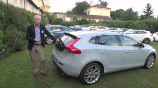 The New Volvo V40 D4 first drive [upl. by Blanka801]