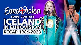 🇮🇸 Iceland in Eurovision Song Contest 1986  2023  RECAP Ísland í Eurovision [upl. by Laurence]