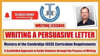 Mastering Persuasive Letter Writing for the Cambridge IGCSE [upl. by Latsyrhk982]